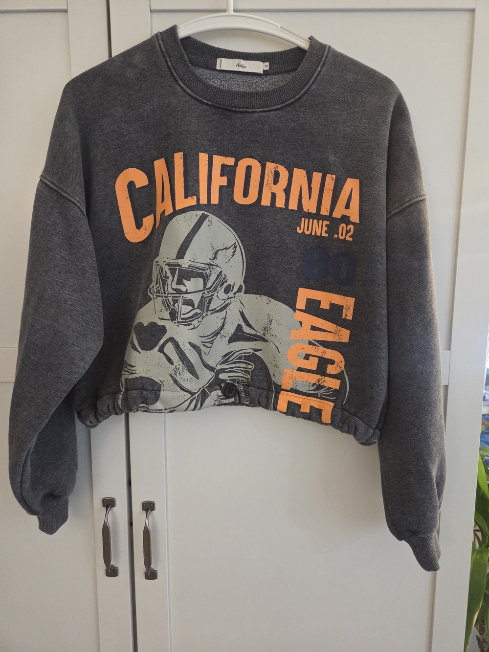 Adika Soft Heather Gray Crewneck Sweatshirt